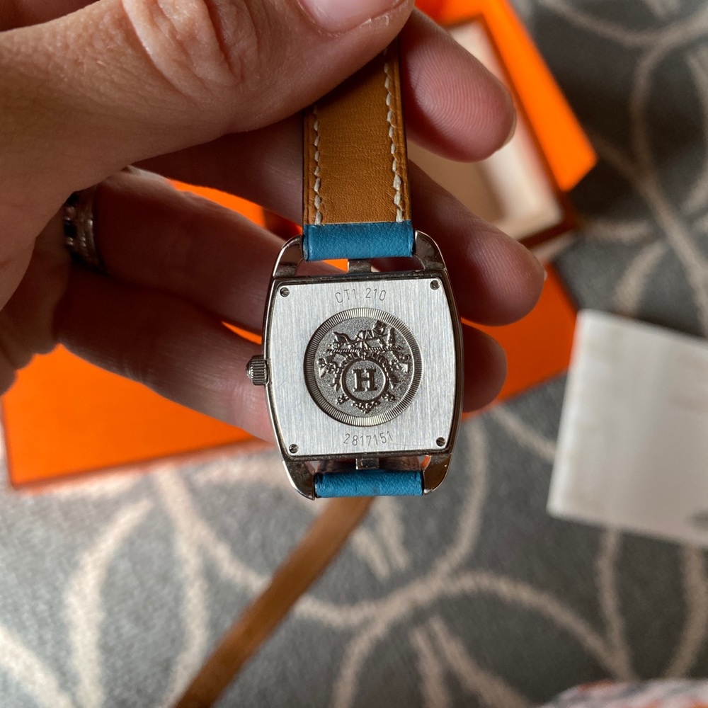 Herms Cape Cod Double Wrap Watch - image 6